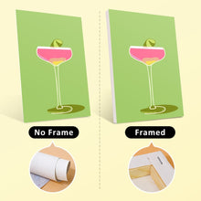 Cargar imagen en el visor de la galería, Mini Pintar por números 15x20cm (6 piezas) - Copas de Cóctel Elegantes