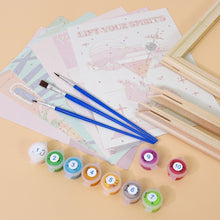 Cargar imagen en el visor de la galería, Mini Pintar por números 15x20cm (6 piezas) - Carteles de Cócteles Elegantes