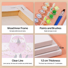 Cargar imagen en el visor de la galería, Mini Pintar por números 15x20cm (6 piezas) - Carteles de Cócteles Elegantes