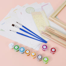 Cargar imagen en el visor de la galería, Mini Pintar por números 15x20cm (6 piezas) - Bebidas de Frutas con Gas