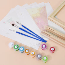 Cargar imagen en el visor de la galería, Mini Pintar por números 15x20cm (6 piezas) - Cócteles Coloridos