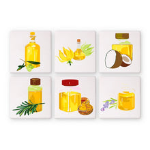 Cargar imagen en el visor de la galería, Pintura por números – Juego de 6 lienzos | Aceites Naturales Figured'Art