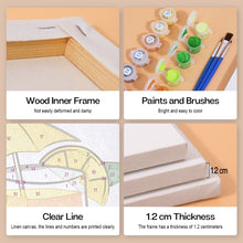 Cargar imagen en el visor de la galería, Mini Pintar por números 15x20cm (6 piezas) - Cócteles Clásicos