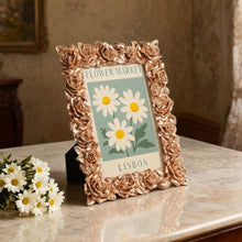 Cargar imagen en el visor de la galería, Mini Pintar por números con marco - Mercado de flores - Lisboa