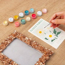 Cargar imagen en el visor de la galería, Mini Pintar por números con marco - Mercado de flores - Lisboa