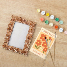 Cargar imagen en el visor de la galería, Mini Pintar por números con marco - Mercado de flores - Honolulu
