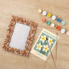Cargar imagen en el visor de la galería, Mini Pintar por números con marco - Mercado de flores - Tokio