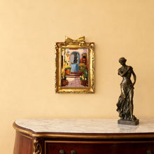 Cargar imagen en el visor de la galería, Mini Pintar por números con marco - Patio mediterráneo