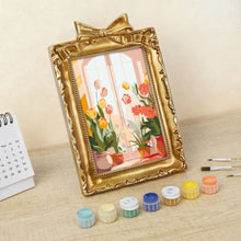 Cargar imagen en el visor de la galería, Mini Pintar por números con marco - Ventana de primavera