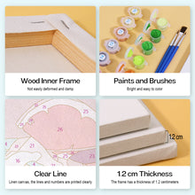 Cargar imagen en el visor de la galería, Mini Pintar por números 15x20cm (6 piezas) - Serie Arte Mixología de Bar Moderno 2