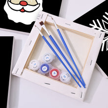 Cargar imagen en el visor de la galería, Mini Pintar por números 15x15cm (4 piezas) - Iconos Clásicos de Navidad 1