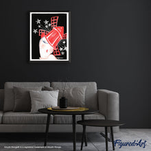 Cargar imagen en el visor de la galería, Cartel Moulin Rouge - París bajo las estrellas