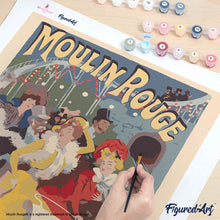 Cargar imagen en el visor de la galería, Cartel Moulin Rouge - Nuevas montañas rusas