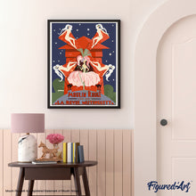 Cargar imagen en el visor de la galería, Cartel Moulin Rouge - La revista de Mistinguett