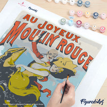 Cargar imagen en el visor de la galería, Cartel Moulin Rouge - París que baila