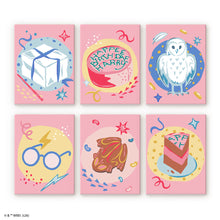 Cargar imagen en el visor de la galería, Mini Pintar por números 15x20cm (6 piezas) - ¡Feliz cumpleaños, Harry Potter! Figured'Art
