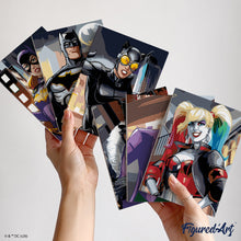 Cargar imagen en el visor de la galería, Mini Serie Pintar por números 15x20cm (6 piezas) - Batman - Héroes y Villanos