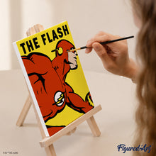 Cargar imagen en el visor de la galería, Mini Serie Pintar por números 15x20cm (6 piezas) - Los Héroes del Universo DC