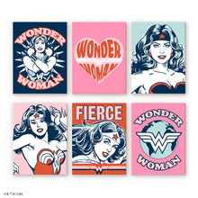 Cargar imagen en el visor de la galería, Mini Serie Pintar por números 15x20cm (6 piezas) - La Intrépida Wonder Woman Figured'Art