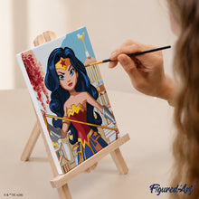 Cargar imagen en el visor de la galería, Mini Serie Pintar por números 15x20cm (6 piezas) - Los Héroes de la Justice League