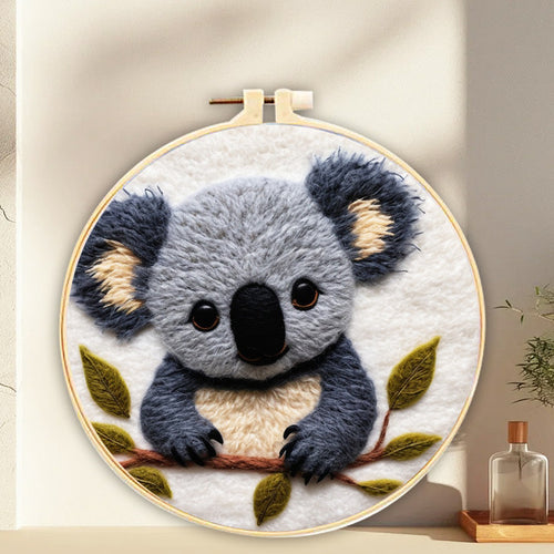 Kit de needle felting - Bebé Koala