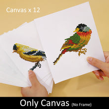 Cargar imagen en el visor de la galería, Mini Serie Diamond Painting - Paraíso de Aves Coloridas