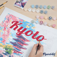 Cargar imagen en el visor de la galería, Pintar Por Números - Calle En Otoño - Figuredart - Ciudades