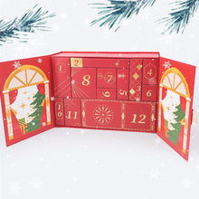 Cargar imagen en el visor de la galería, Pintura por números Calendario de Adviento 2025 - Alegría Navideña de 12 Días