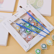 Cargar imagen en el visor de la galería, Mini Pintar por números 15x15cm (6 piezas) - Serie Arte Mural de Cócteles