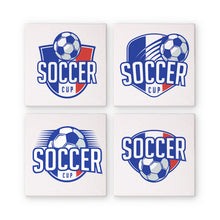 Cargar imagen en el visor de la galería, Mini Pintar por números 15x15cm (4 piezas) - Copa de Fútbol