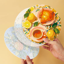 Cargar imagen en el visor de la galería, Mini Serie Pintar por Números - discos de Ø20cm (6 piezas) - Escapada Dolce Vita