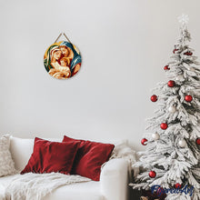 Cargar imagen en el visor de la galería, Pintar por Números en Disco de Madera - Sagrada Familia