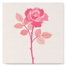 Cargar imagen en el visor de la galería, Mini Pintura por Números 20x20cm con bastidor Rose en su tallo
