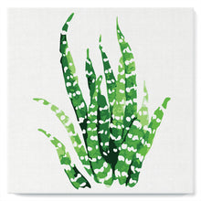 Cargar imagen en el visor de la galería, Mini Pintura por Números 20x20cm con bastidor Planta grasienta