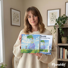 Cargar imagen en el visor de la galería, Mini Pintura por Números 20x20cm con bastidor - El paseo - Monet