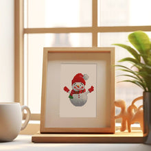 Cargar imagen en el visor de la galería, Mini Diamond Painting 15x20cm (6 piezas) - Navidad Festiva