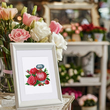 Cargar imagen en el visor de la galería, Mini Diamond Painting 15x20cm (6 piezas) - Diseños Delicados