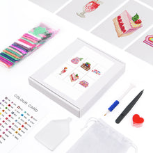 Cargar imagen en el visor de la galería, Mini Diamond Painting 15x20cm (6 piezas) - Delicias de Cumpleaños