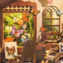 Cargar imagen en el visor de la galería, Book Nook - Casa de las Mariposas