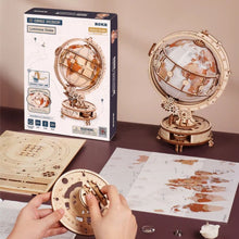 Cargar imagen en el visor de la galería, Puzzle 3D - Globo terráqueo luminoso
