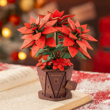 Cargar imagen en el visor de la galería, Puzzle 3D - Flor de Navidad Figured'Art