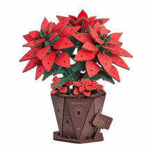 Cargar imagen en el visor de la galería, Puzzle 3D - Flor de Navidad