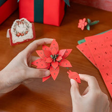 Cargar imagen en el visor de la galería, Puzzle 3D - Flor de Navidad