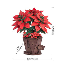 Cargar imagen en el visor de la galería, Puzzle 3D - Flor de Navidad