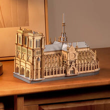 Cargar imagen en el visor de la galería, Puzzle 3D - Catedral de París