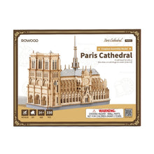 Cargar imagen en el visor de la galería, Puzzle 3D - Catedral de París
