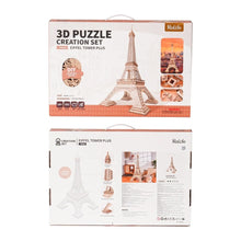 Cargar imagen en el visor de la galería, Puzzle 3D Torre Eiffel Plus