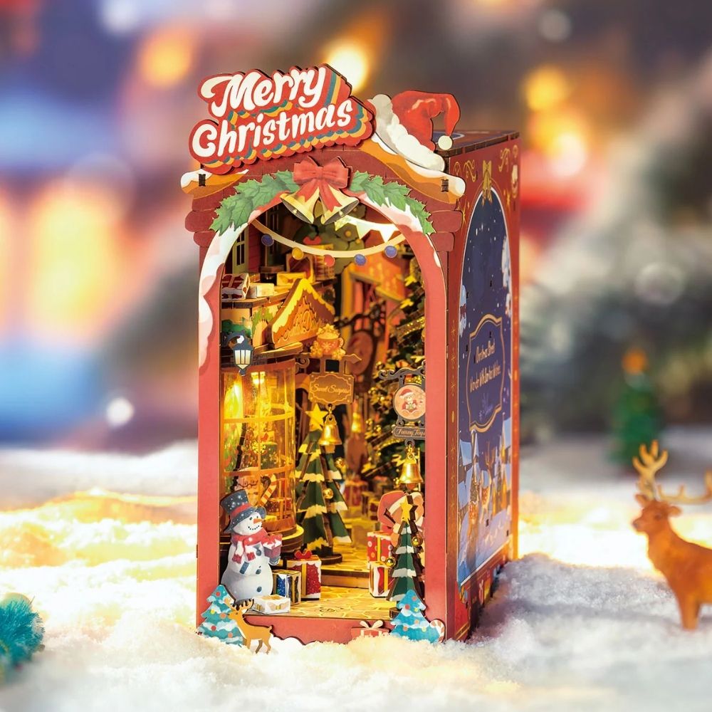 Book Nook Calle de Navidad