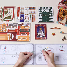 Cargar imagen en el visor de la galería, Book Nook Calle de Navidad