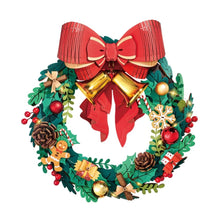 Cargar imagen en el visor de la galería, Puzzle 3D - Corona de Navidad